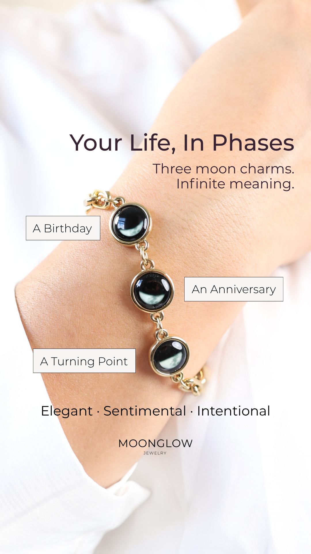 Moonglow Jewelry Facebook ad