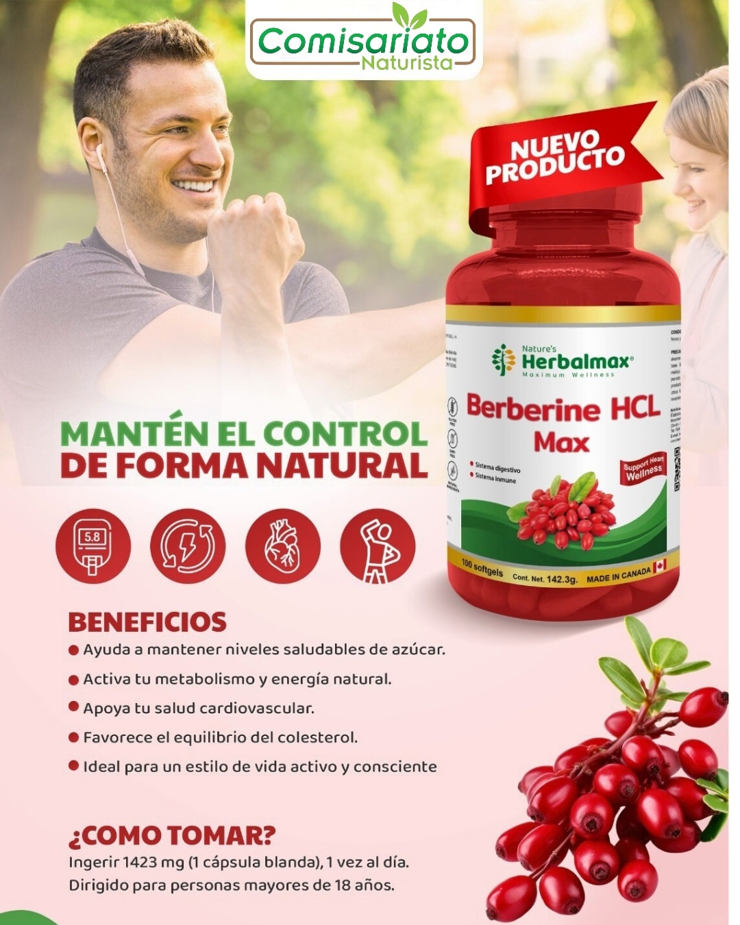 Comisariato Naturista S.A Facebook ad