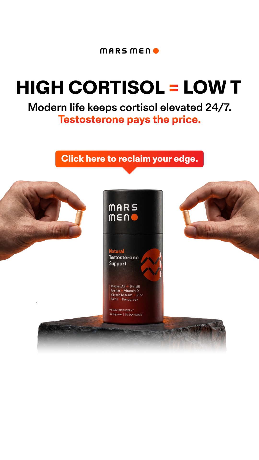 Mars Men Facebook ad
