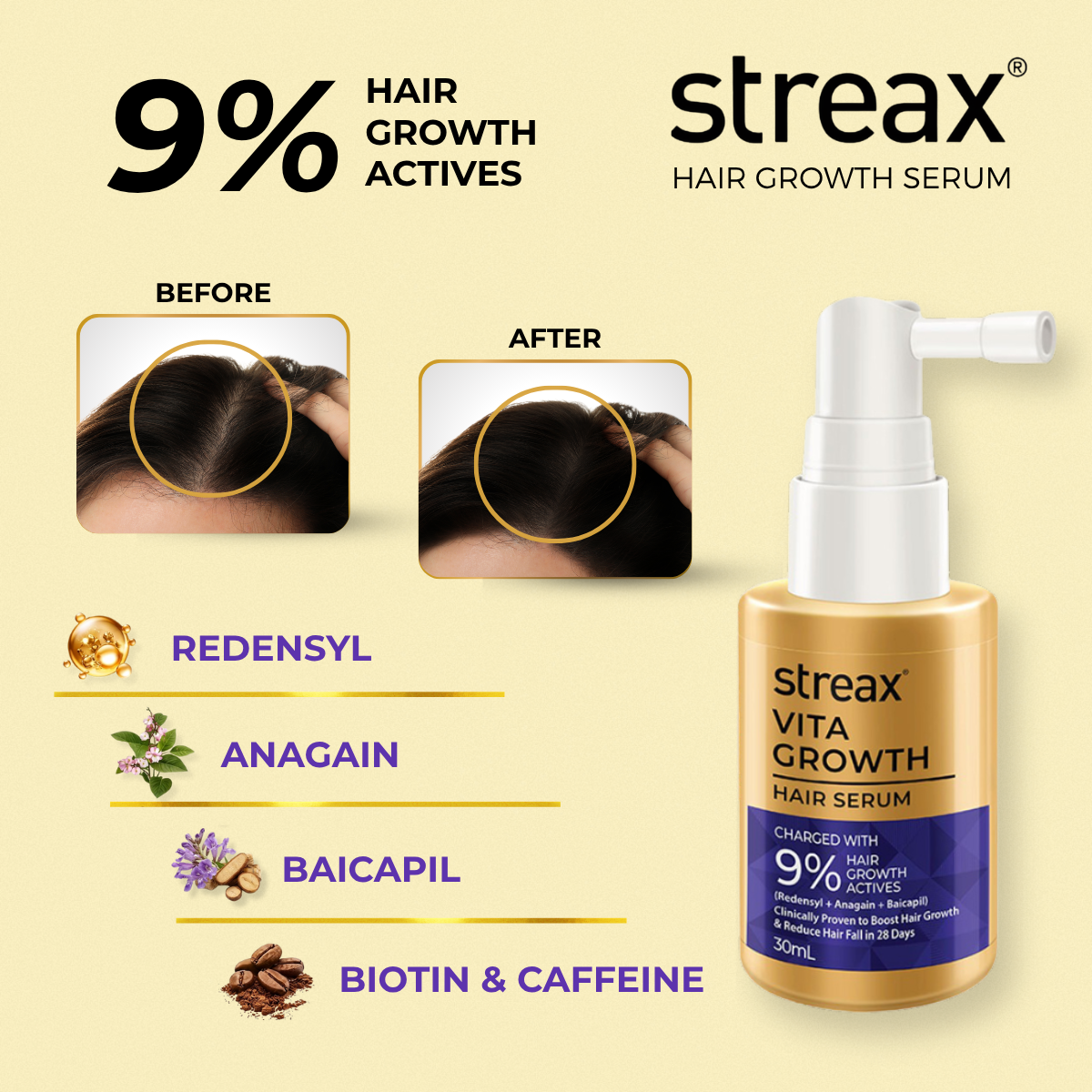 Streax.Hair Facebook ad