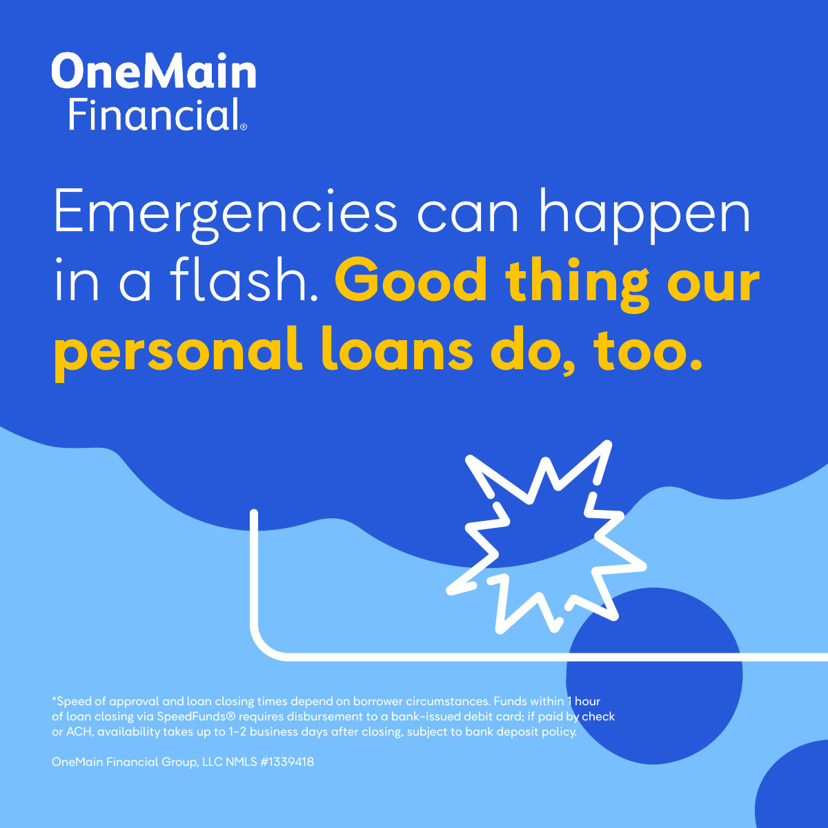 OneMain Financial Facebook ad