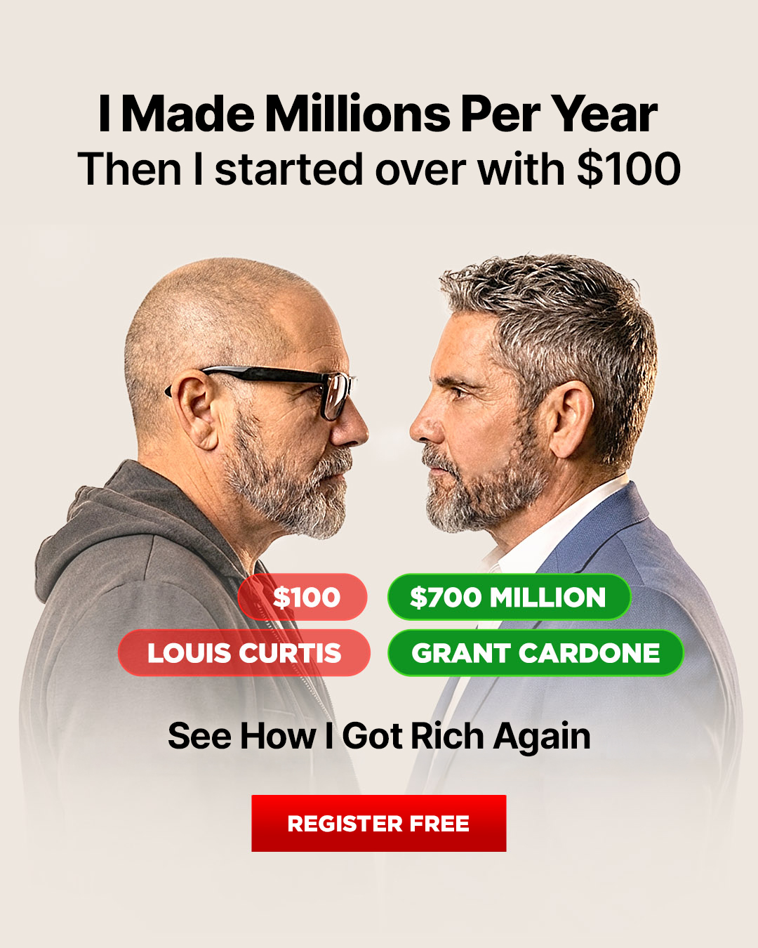 Grant Cardone Facebook ad