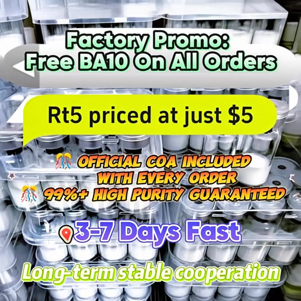 Peptide manufacturer Facebook ad: Premium Peptides with Direct Factory-Access