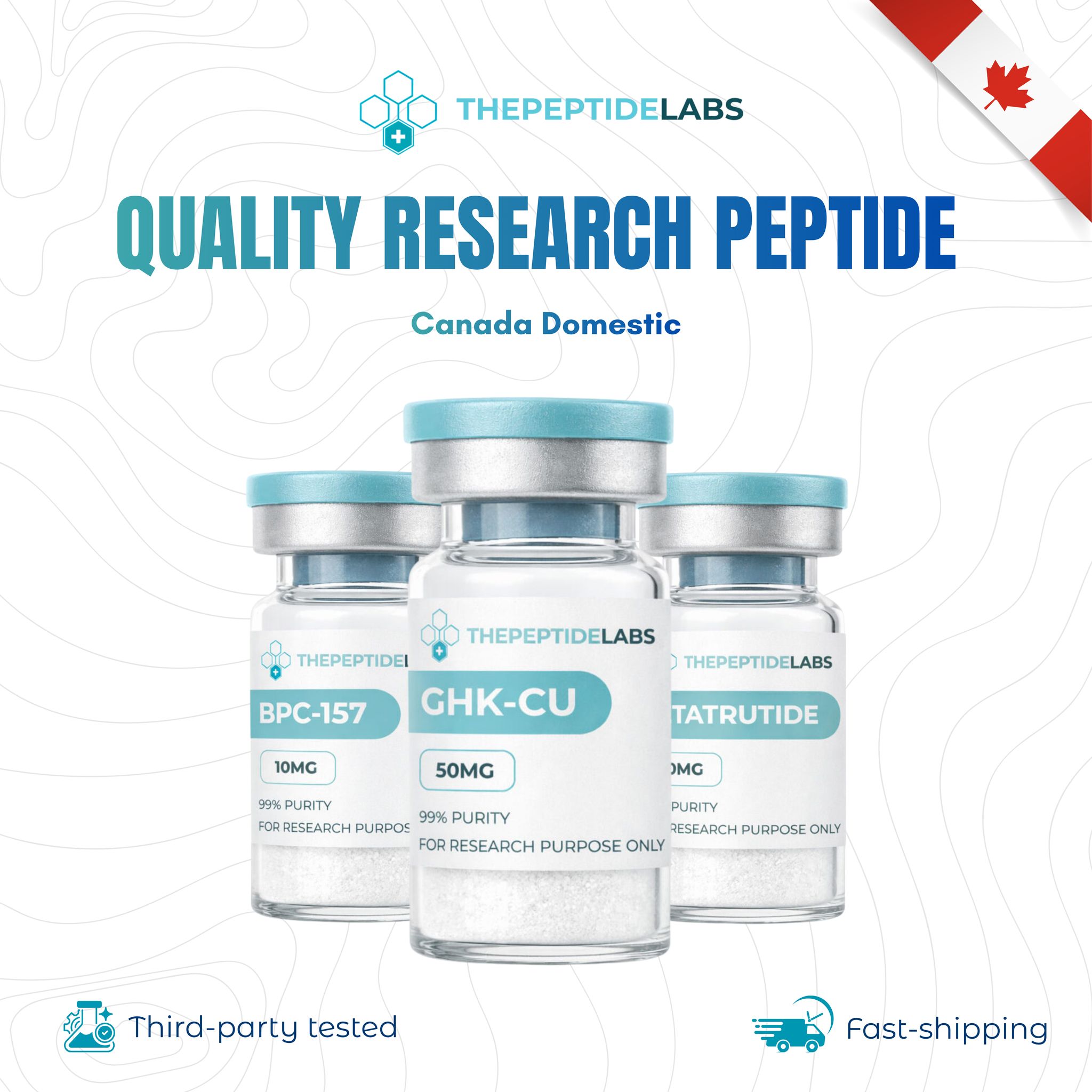The Peptide Labs Facebook ad: Introducing Our Top 3 Research Compounds