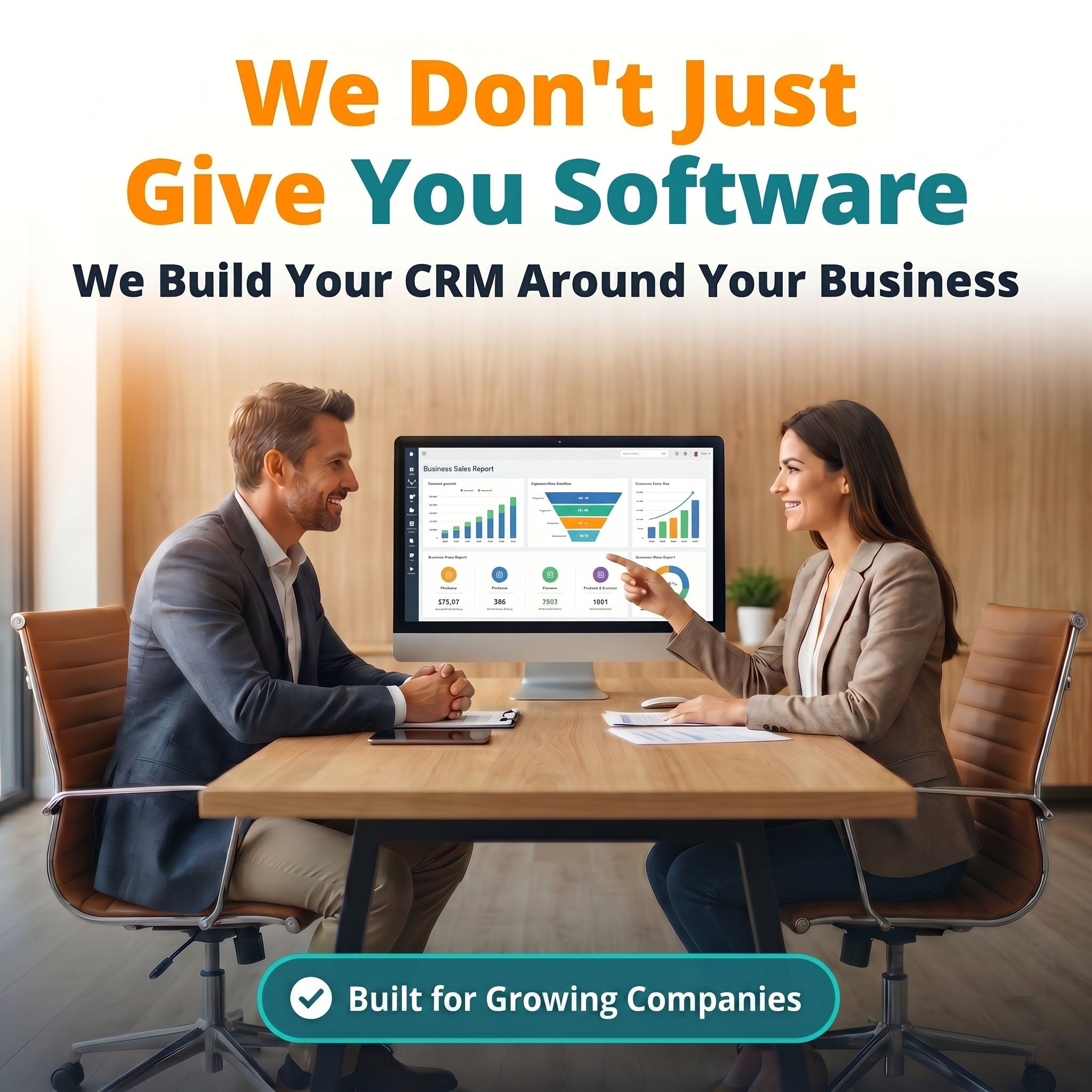 Pulse Technology Facebook ad: Built for Growing Businesses