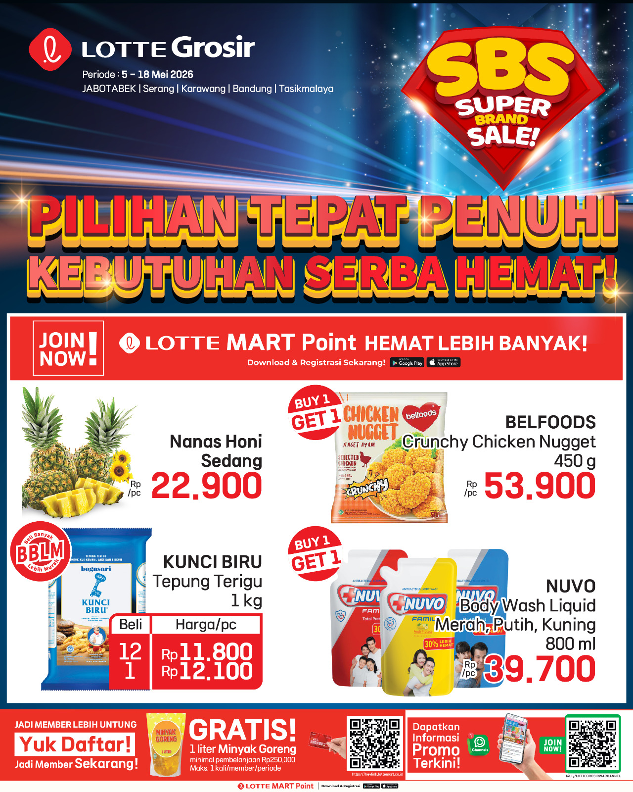 LOTTE Grosir Facebook ad