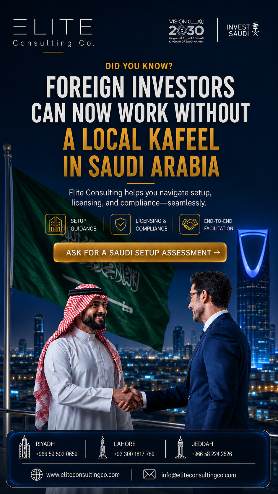 Elite Consulting Co Facebook ad