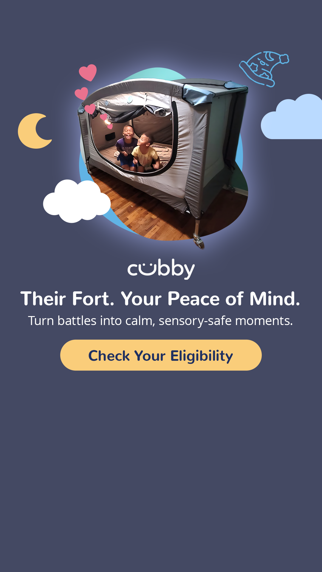Cubby Beds Facebook ad