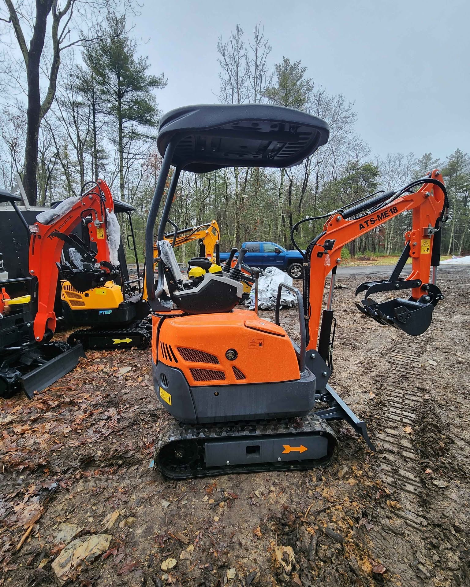Pat Gallagher Facebook ad: 1.8 ton mini excavator ATS ME-18