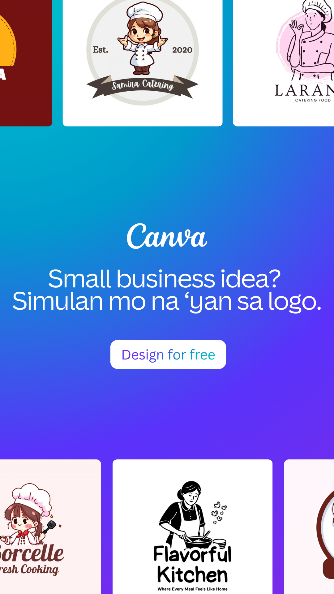 Canva Facebook ad