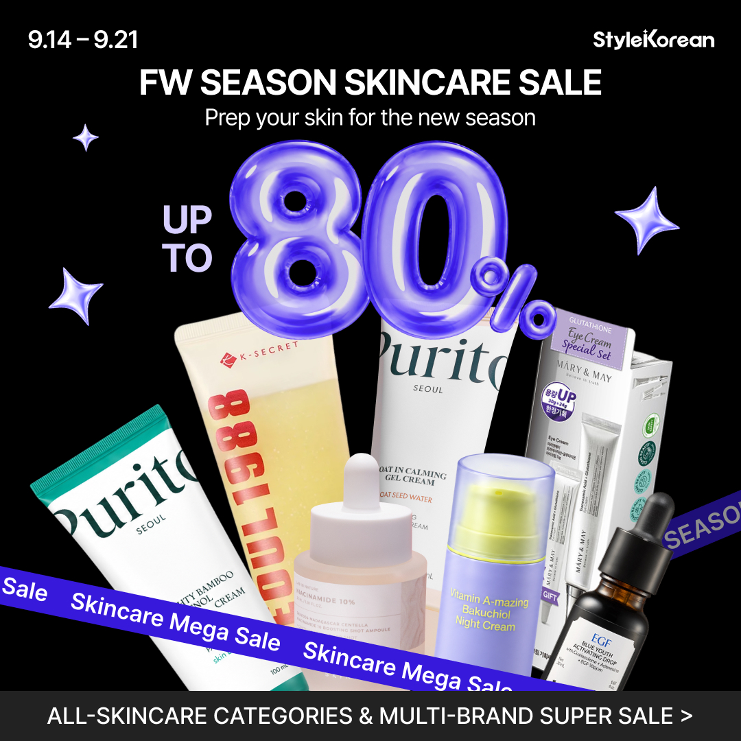 StyleKorean Facebook ad: Sale Unlocked, Up to 80% OFF