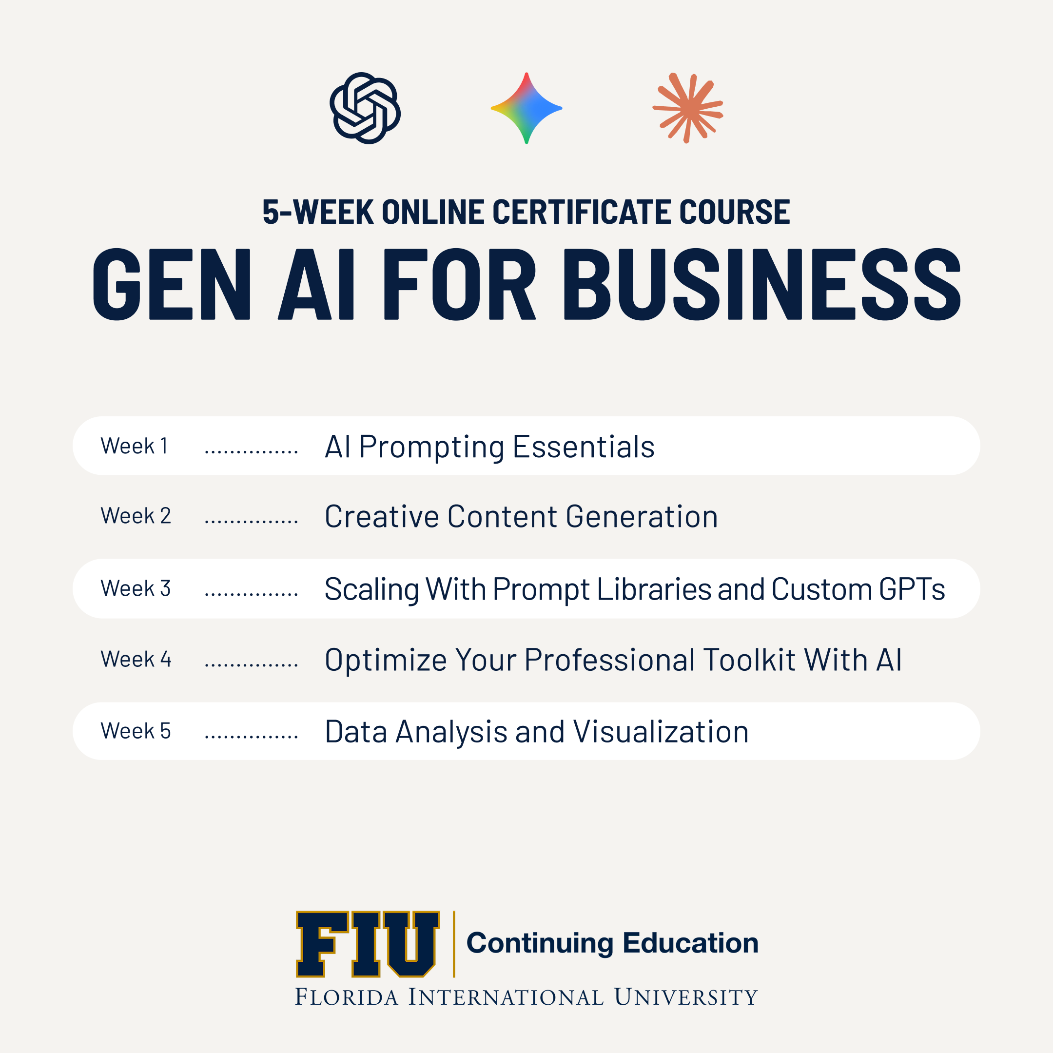 FIU Learner Marketplace Facebook ad