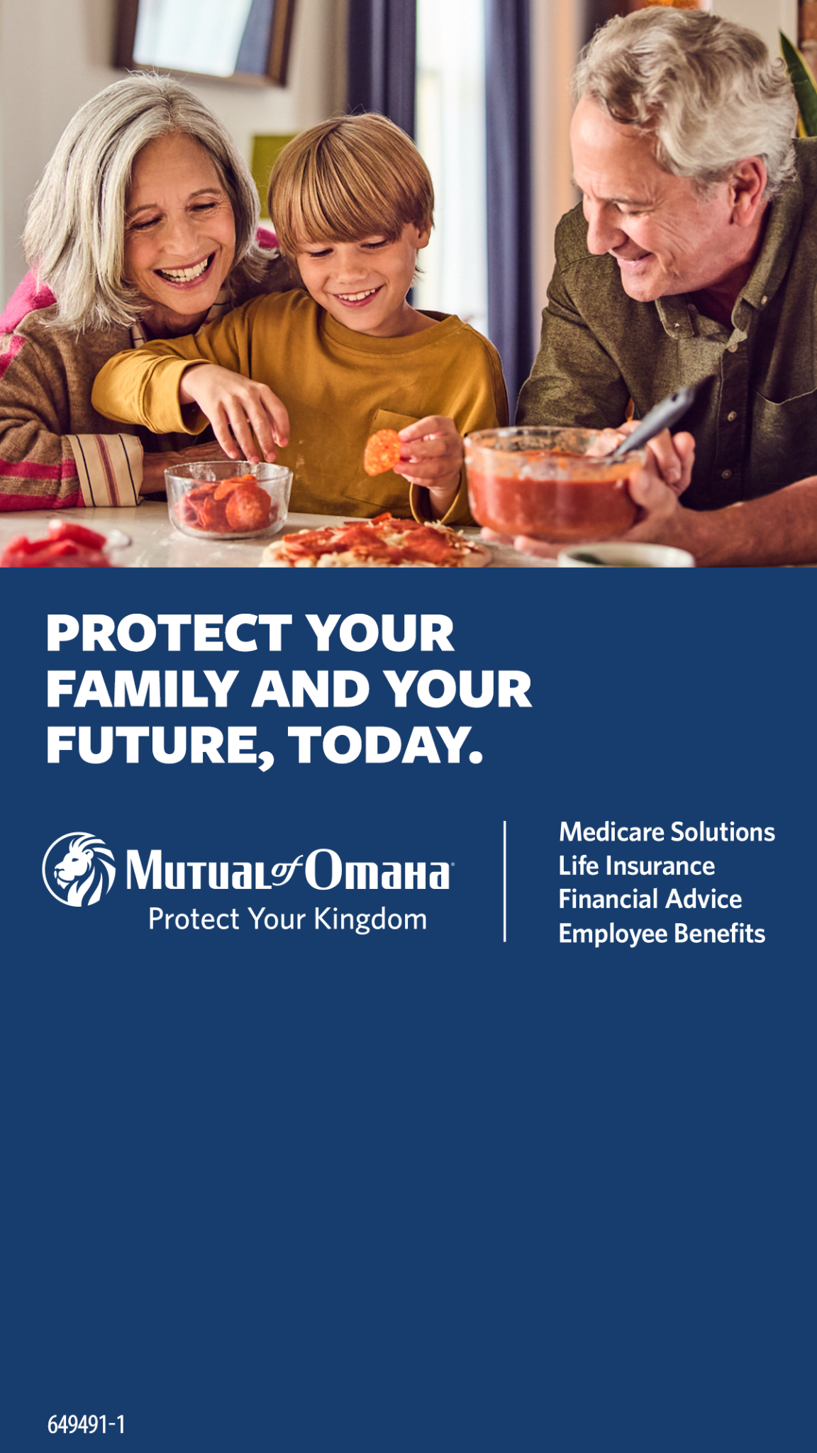 Mutual of Omaha Facebook ad