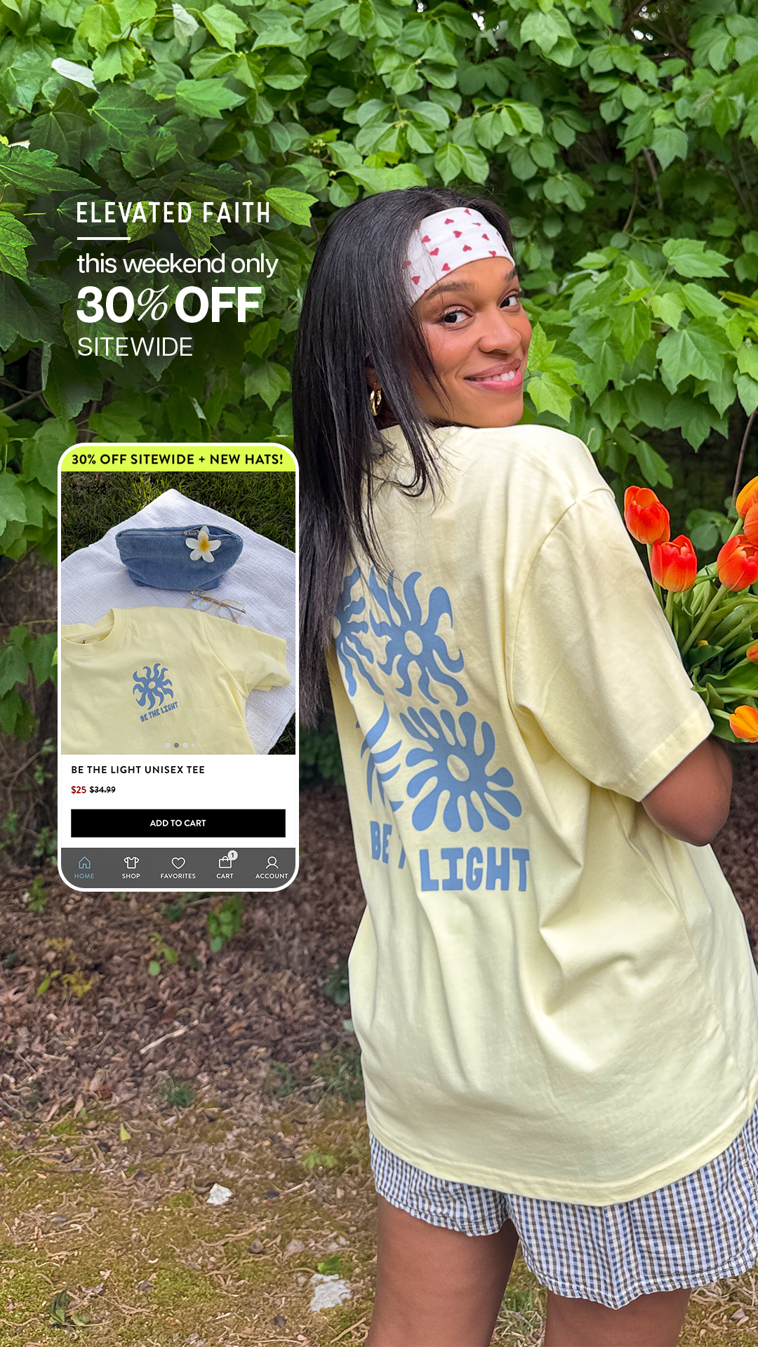 Elevated Faith Facebook ad