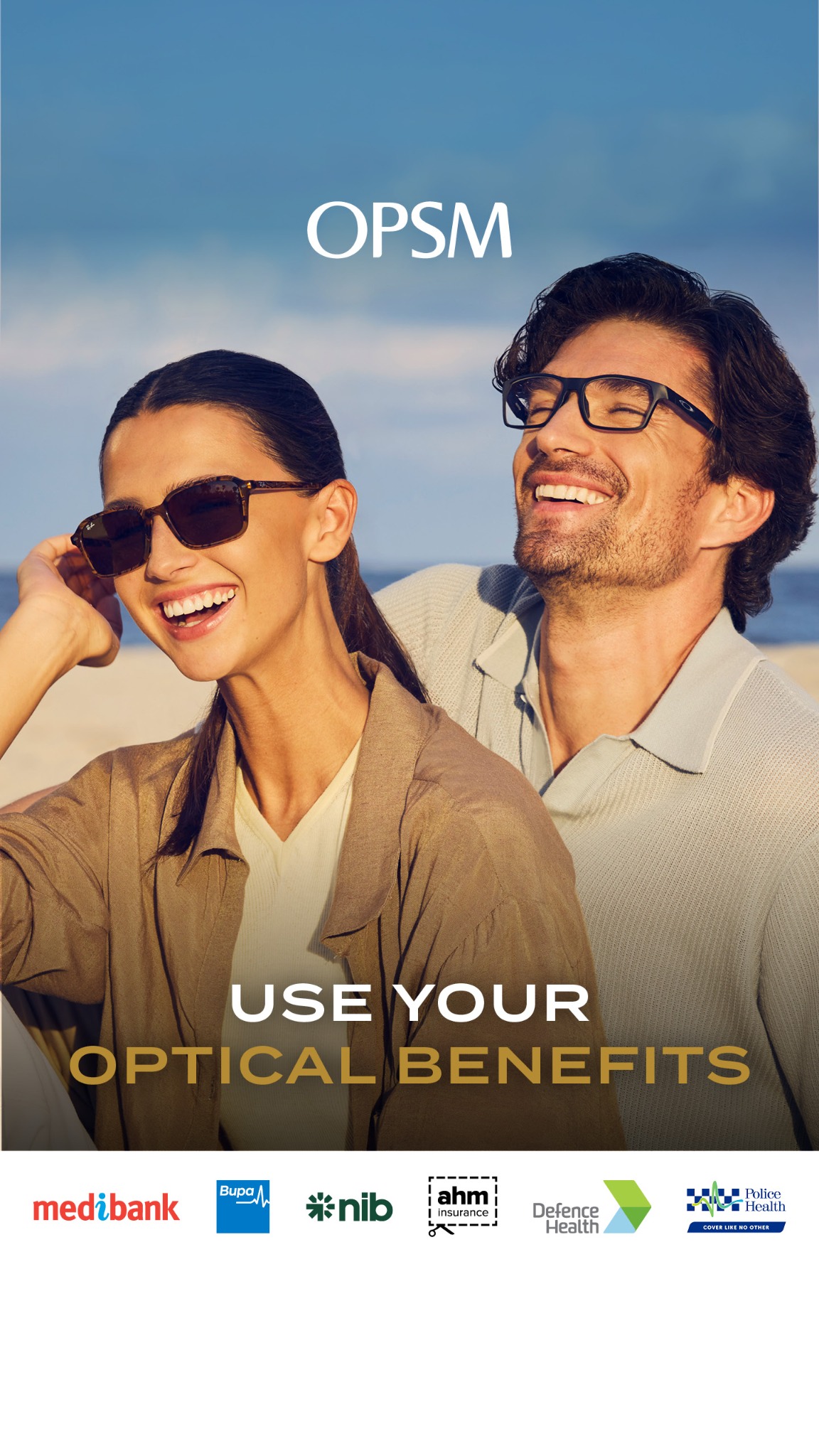 OPSM Facebook ad from Jul 16, 2026