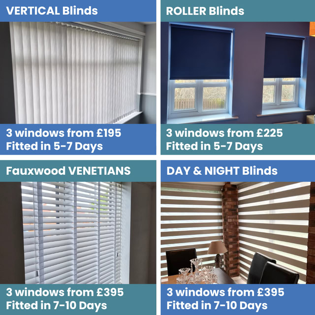 Blinds & Shutters London Ltd Facebook ad: WE WILL BEAT ANY GENUINE QUOTE