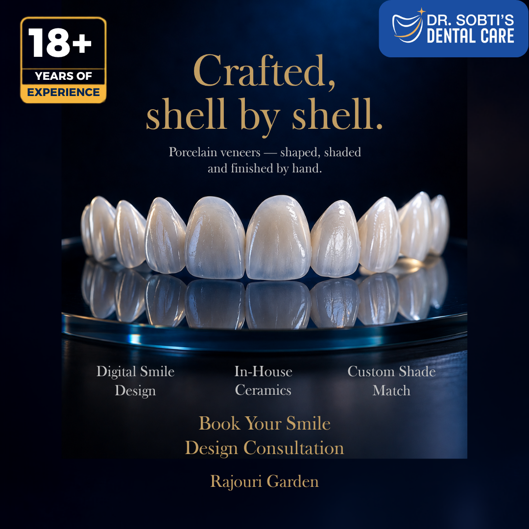 Dr Sobti's Dental Care Facebook ad: Design Your Perfect Smile
