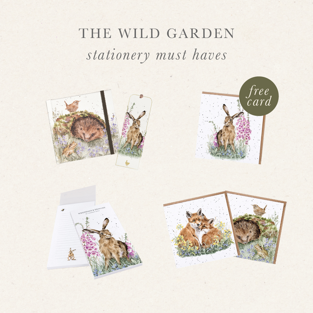 Wrendale Designs by Hannah Dale Facebook ad: The Wild Garden Stationery Must Haves
