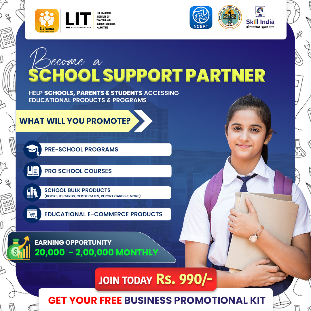 LIT Partner App Facebook ad: Join the Bharat Shiksha Yatra and become a…
