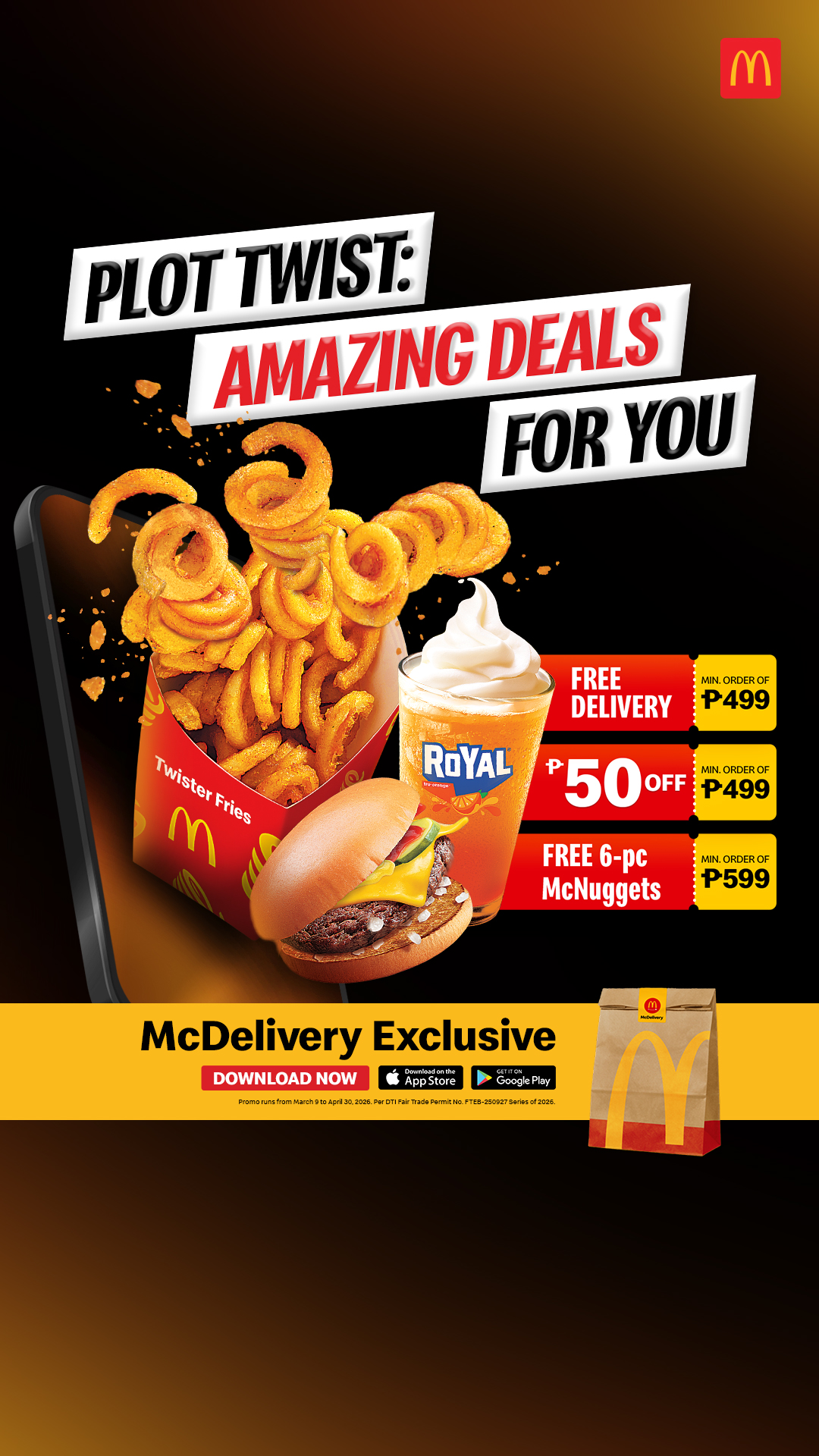 McDonald's Facebook ad