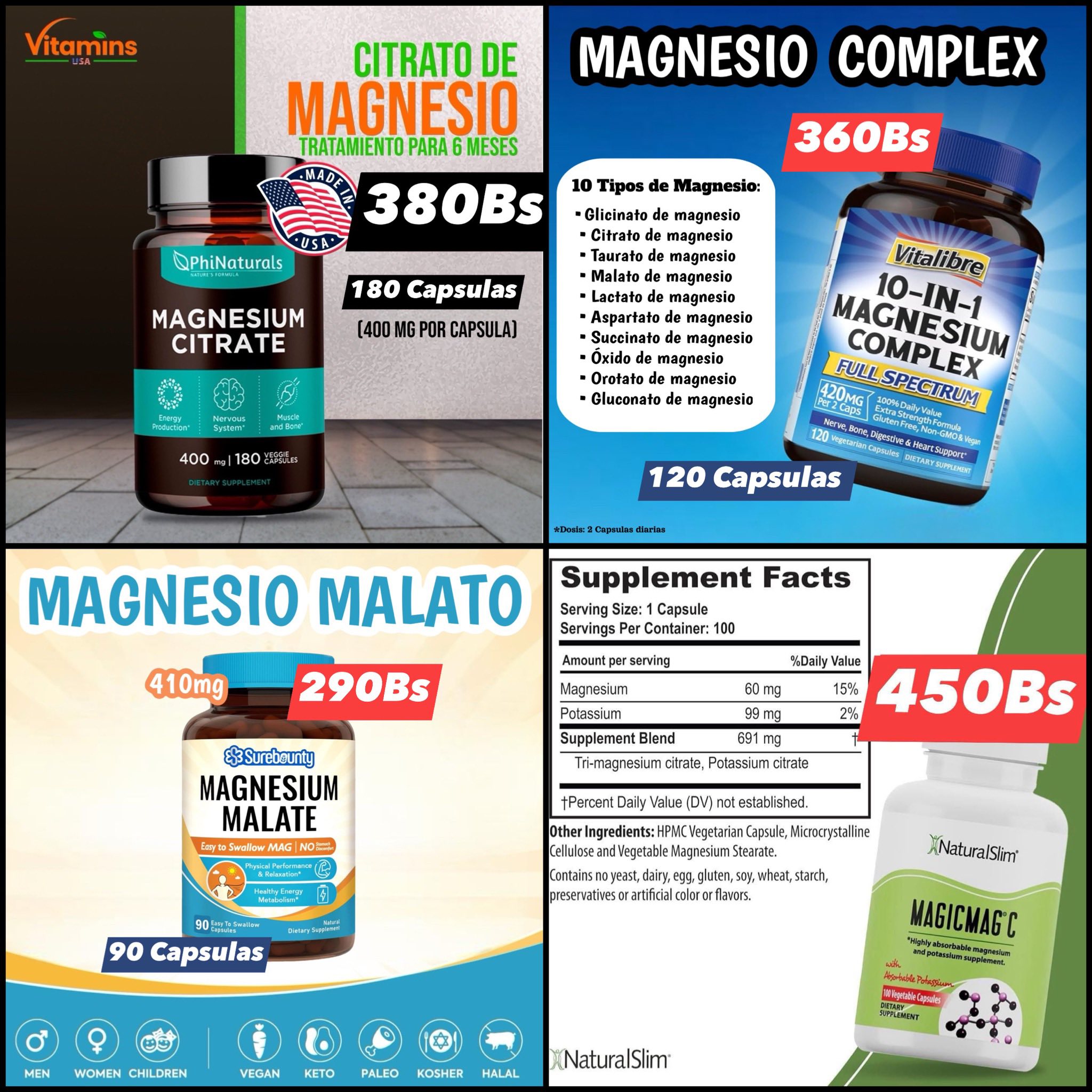 Vitamins Usa Facebook ad: ¡¡ NUEVO STOCK VITAMINAS!