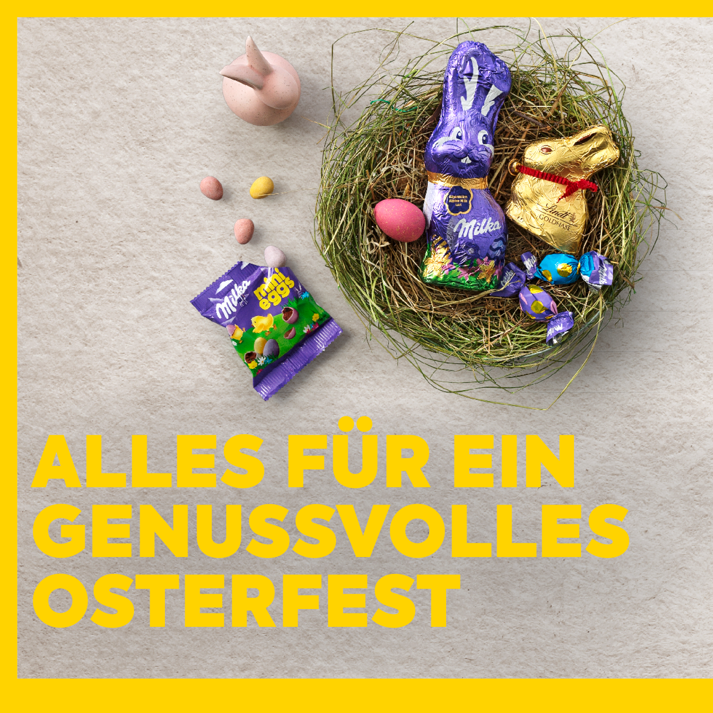 BILLA Facebook ad: Alles fΓΌr ein genussvolles Osterfest