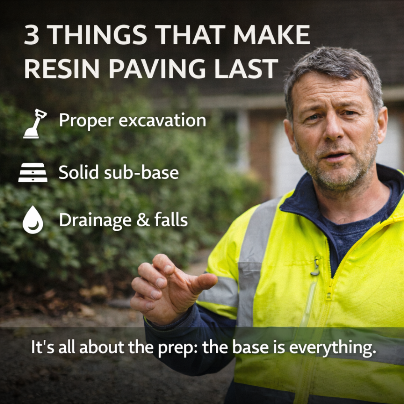 CHS Landscapes Ltd Facebook ad: Upgrade Your Driveway with Resin Paving