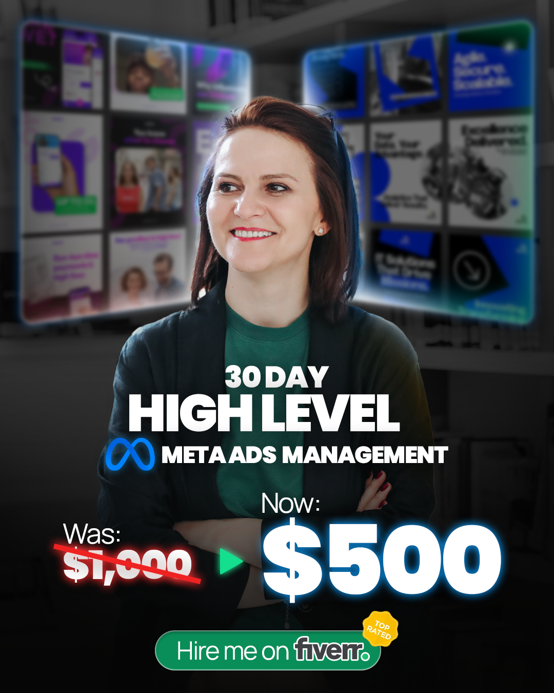 Blinks Hub Facebook ad from Feb 12, 2026