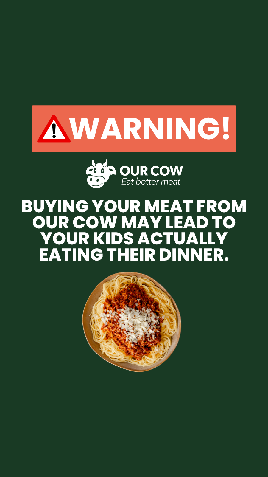 Our Cow Facebook ad