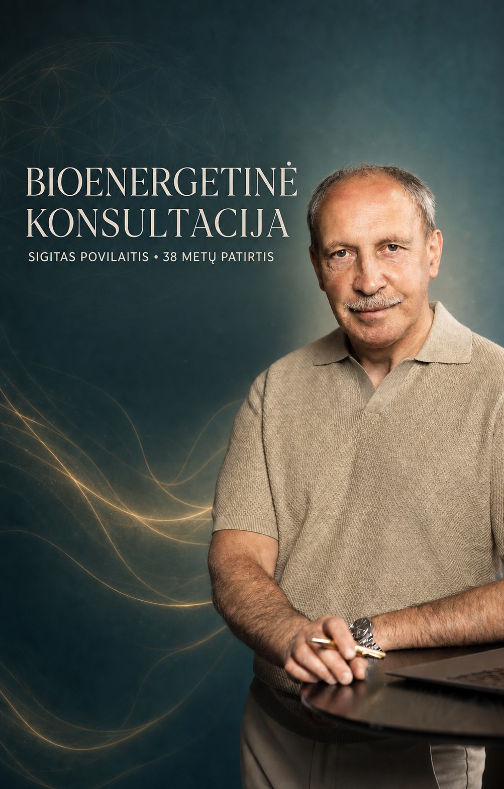 Netradicinė terapija Facebook ad: SIGITO POVILAIČIO BIOENERGETINĖS KONSULTACIJOS