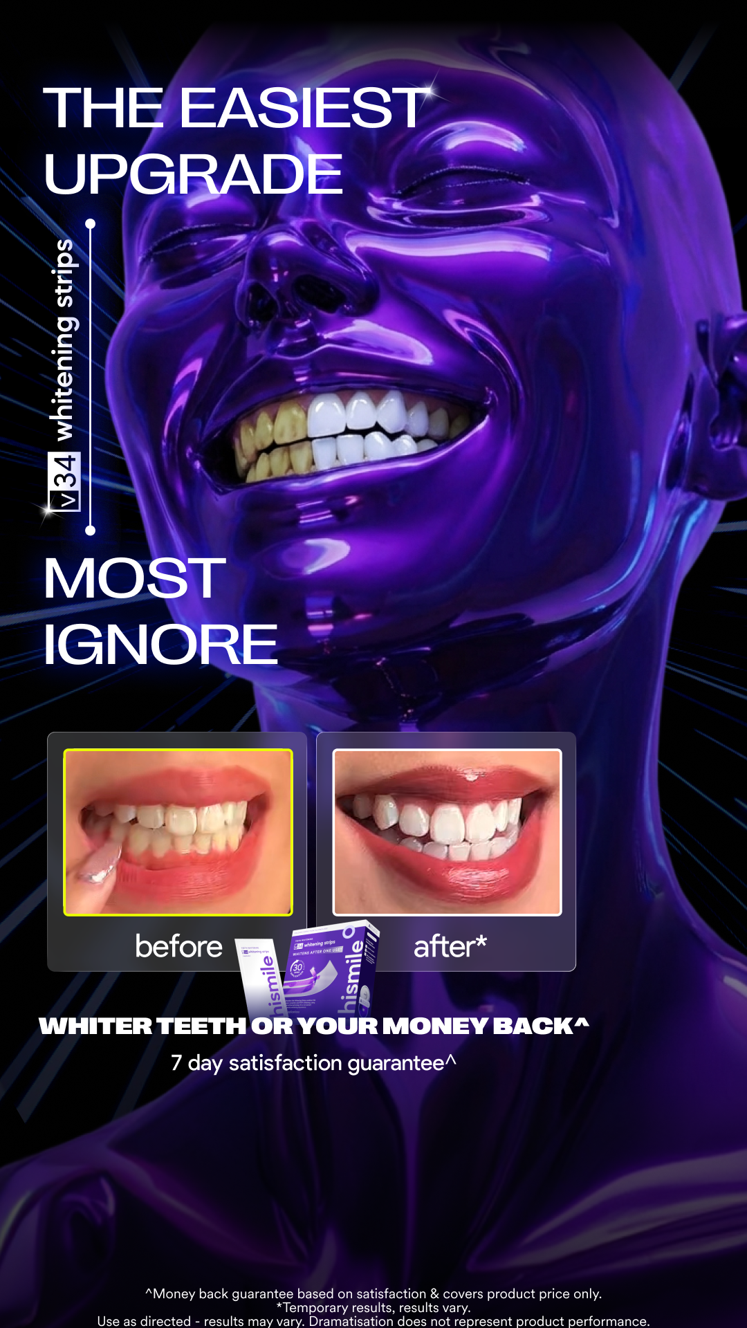 Hismile Facebook ad