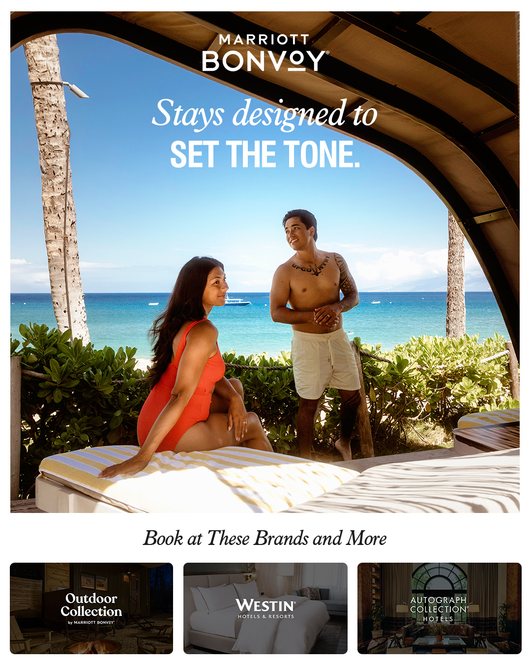 Marriott Bonvoy Facebook ad