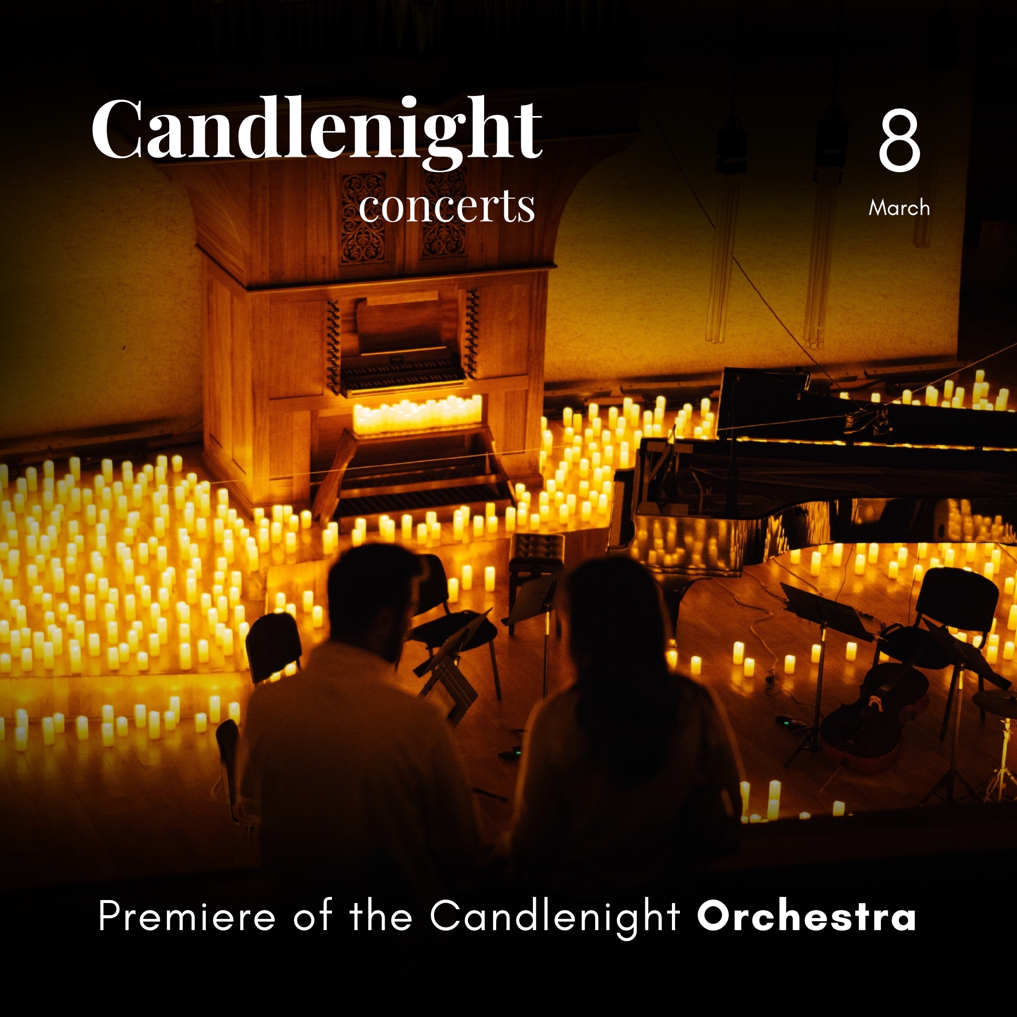 Candlenight Concerts Facebook ad: Eventhub