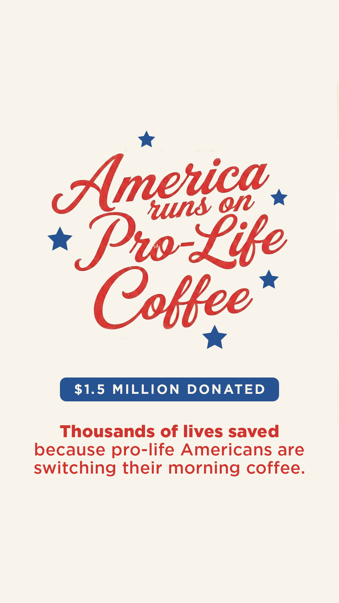 Seven Weeks Coffee Facebook ad