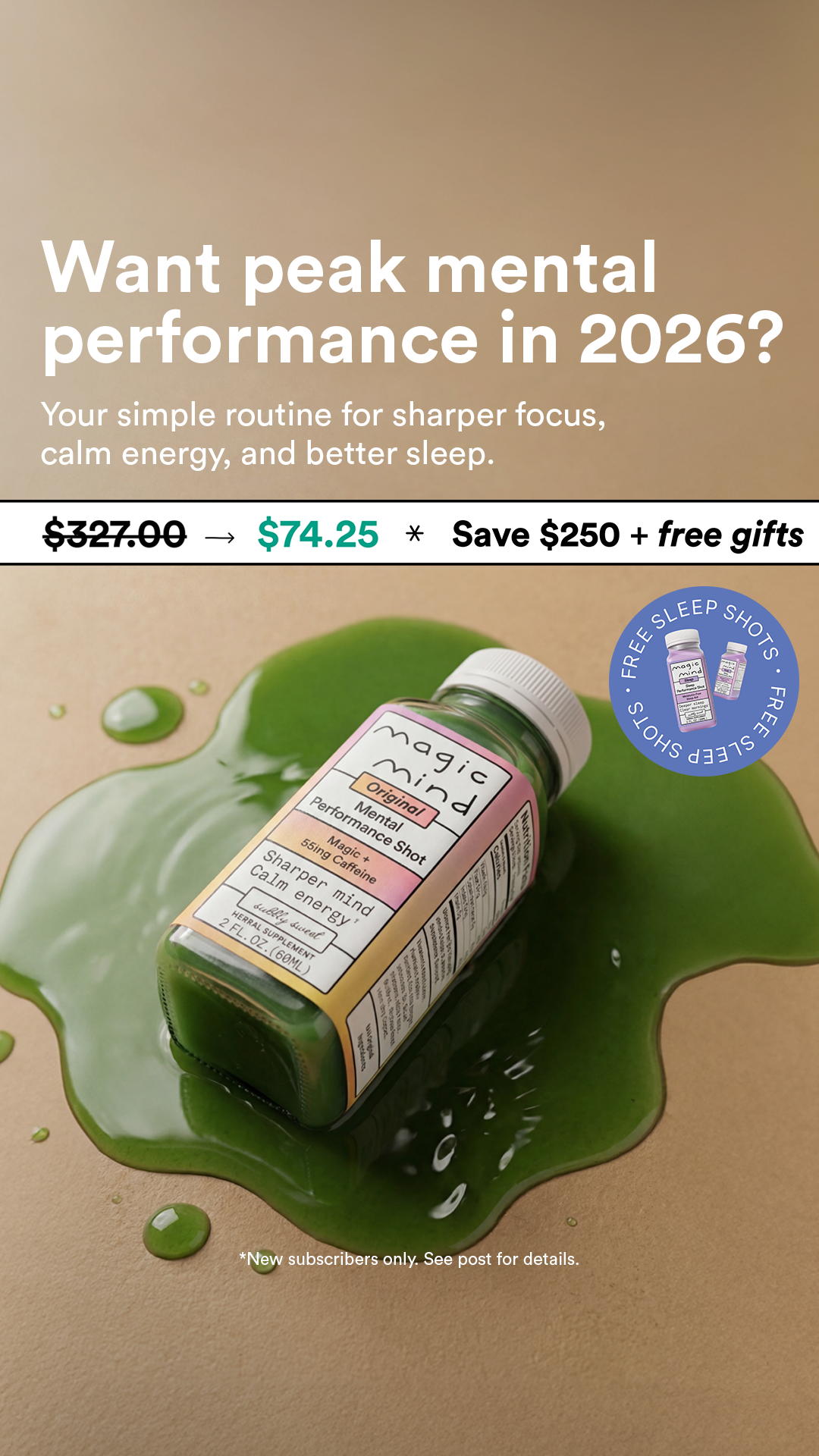 Magic Mind Facebook ad
