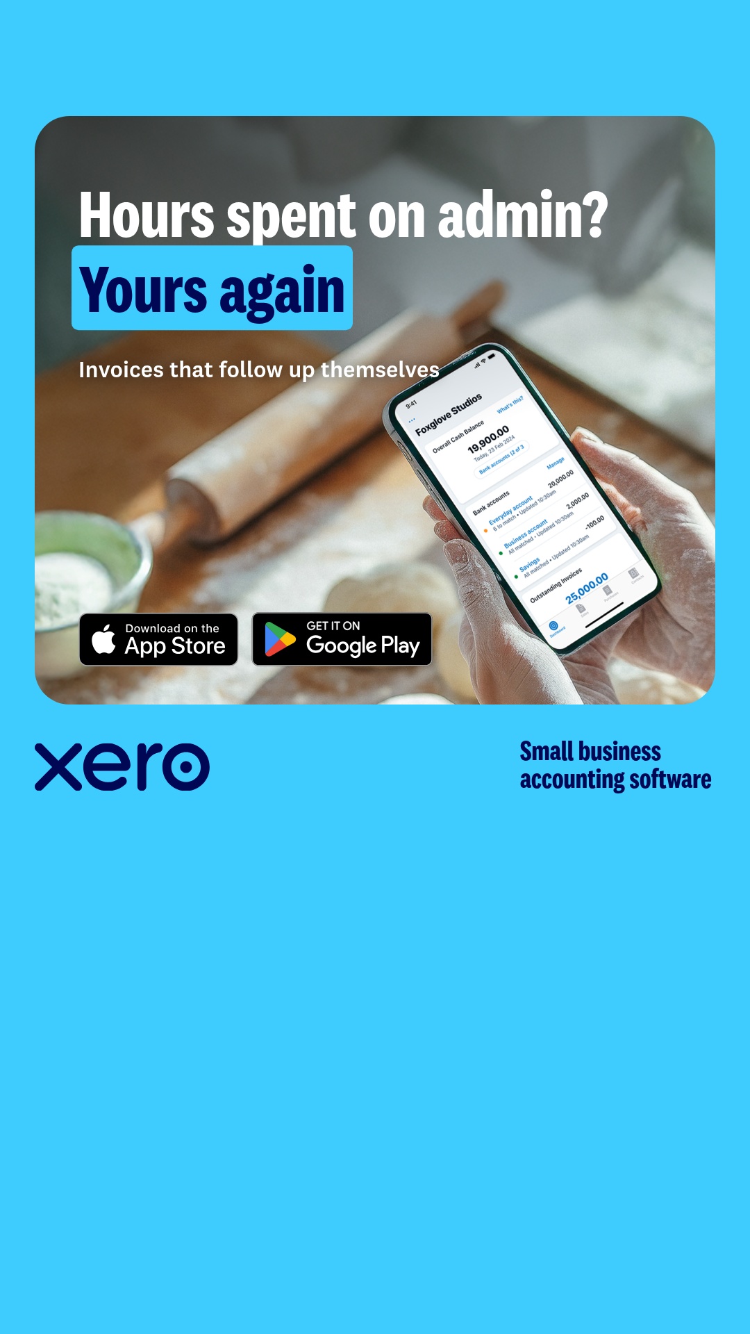 Xero Facebook ad