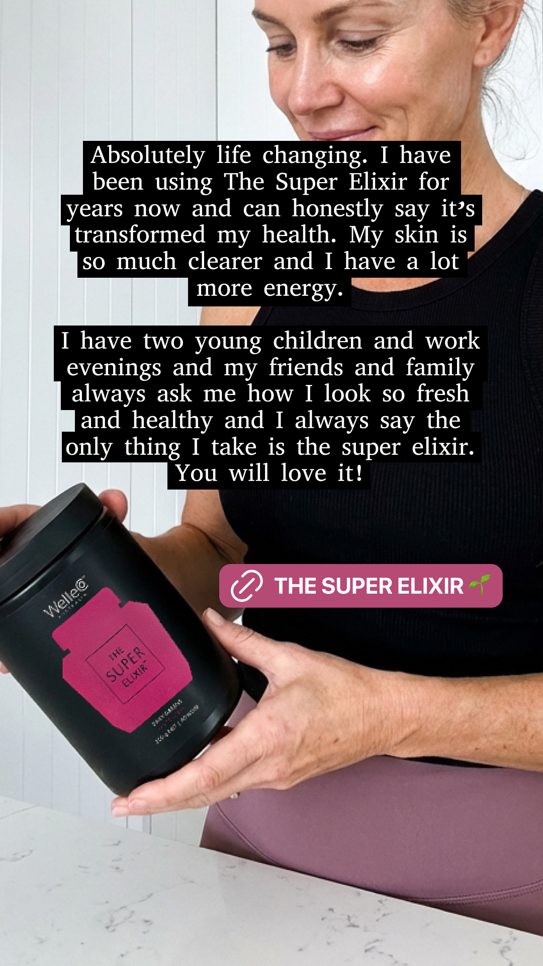 WelleCo Facebook ad