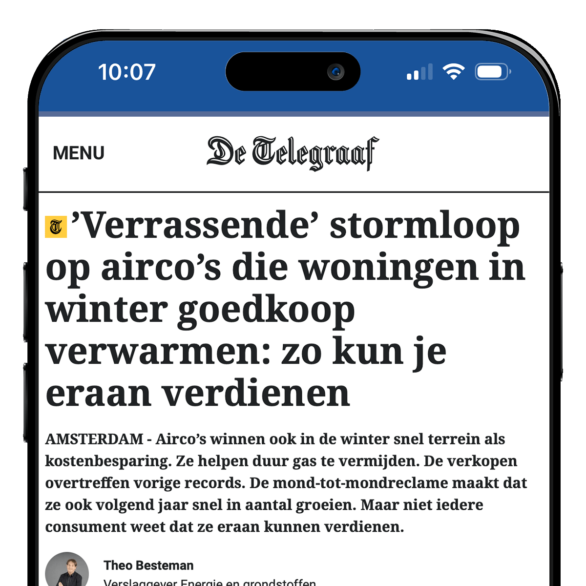 Besteaircoinstallatie.nl Facebook ad: Airco offerte aanvragen