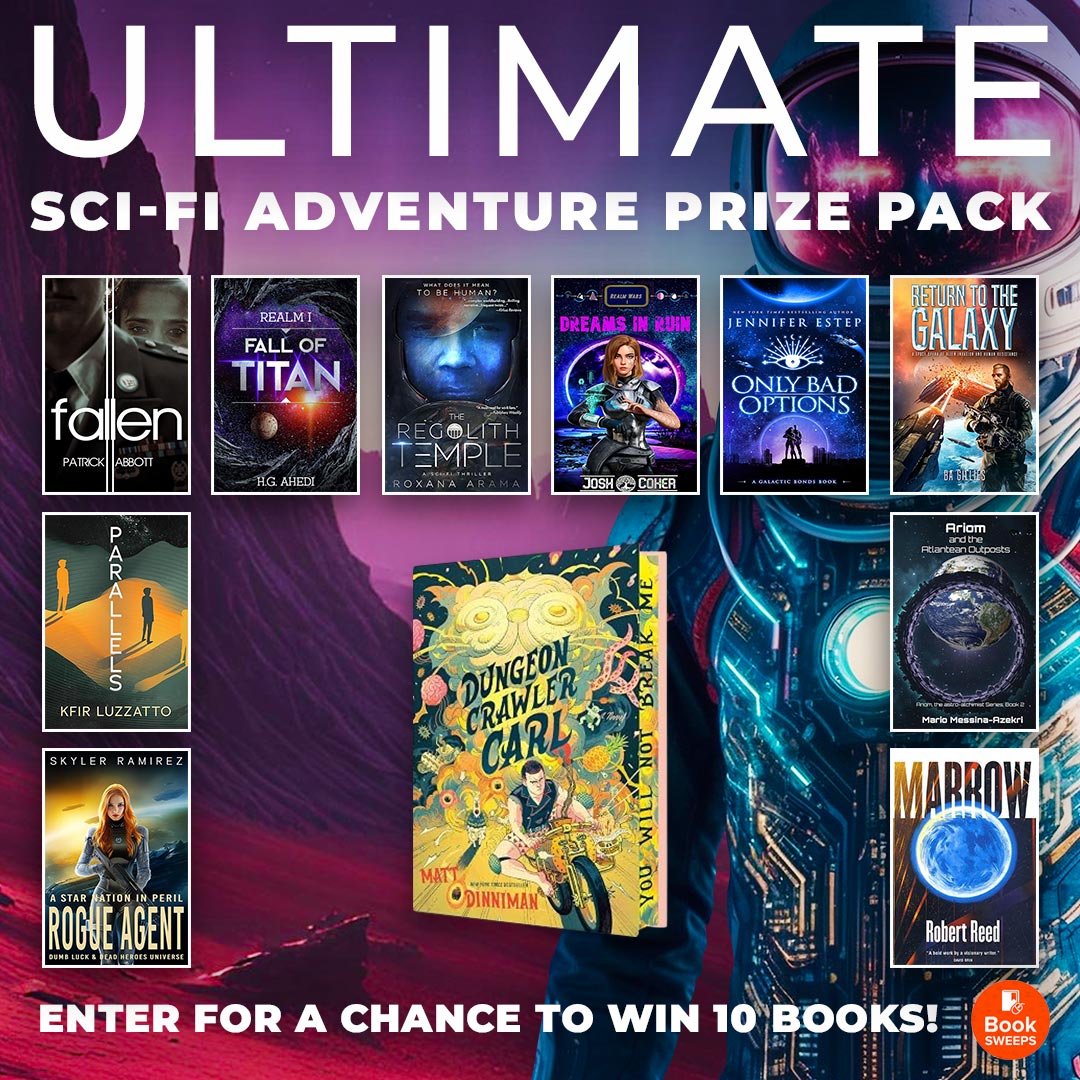 BookSweeps Facebook ad: Free Entry: Win a deluxe edition of DUNGEON CRAWLER CARL