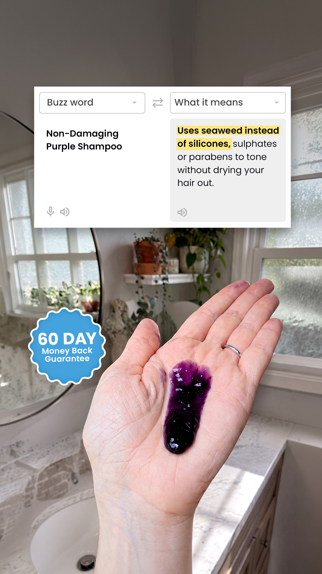 The Cornish Seaweed Bath Company Facebook ad