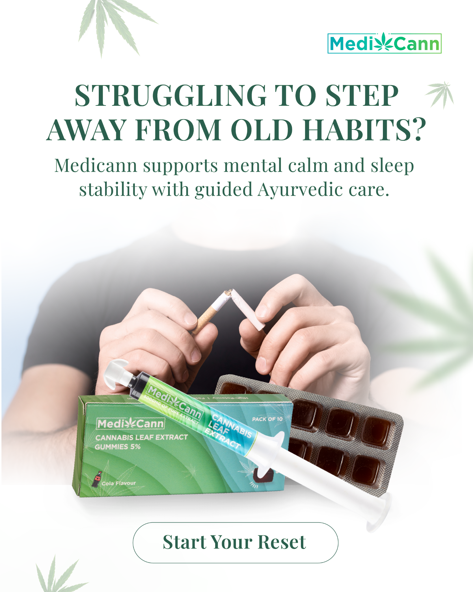 WellnessbyMedicann Facebook ad: Support Recovery, The Right Way