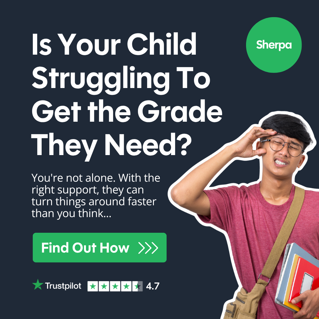 Sherpa Tutors Facebook ad