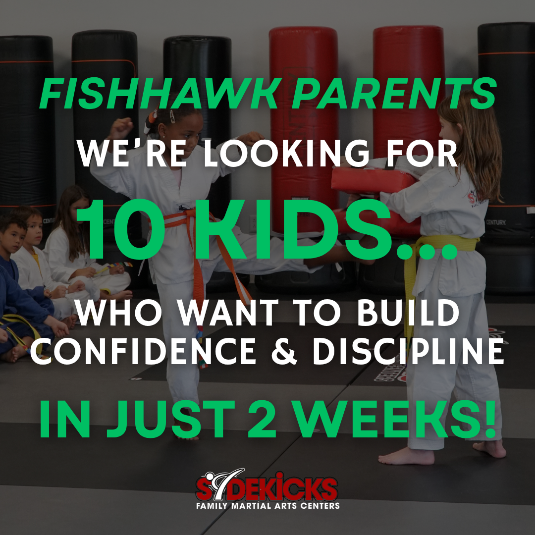 Sidekicks Family Martial Arts Center Facebook ad