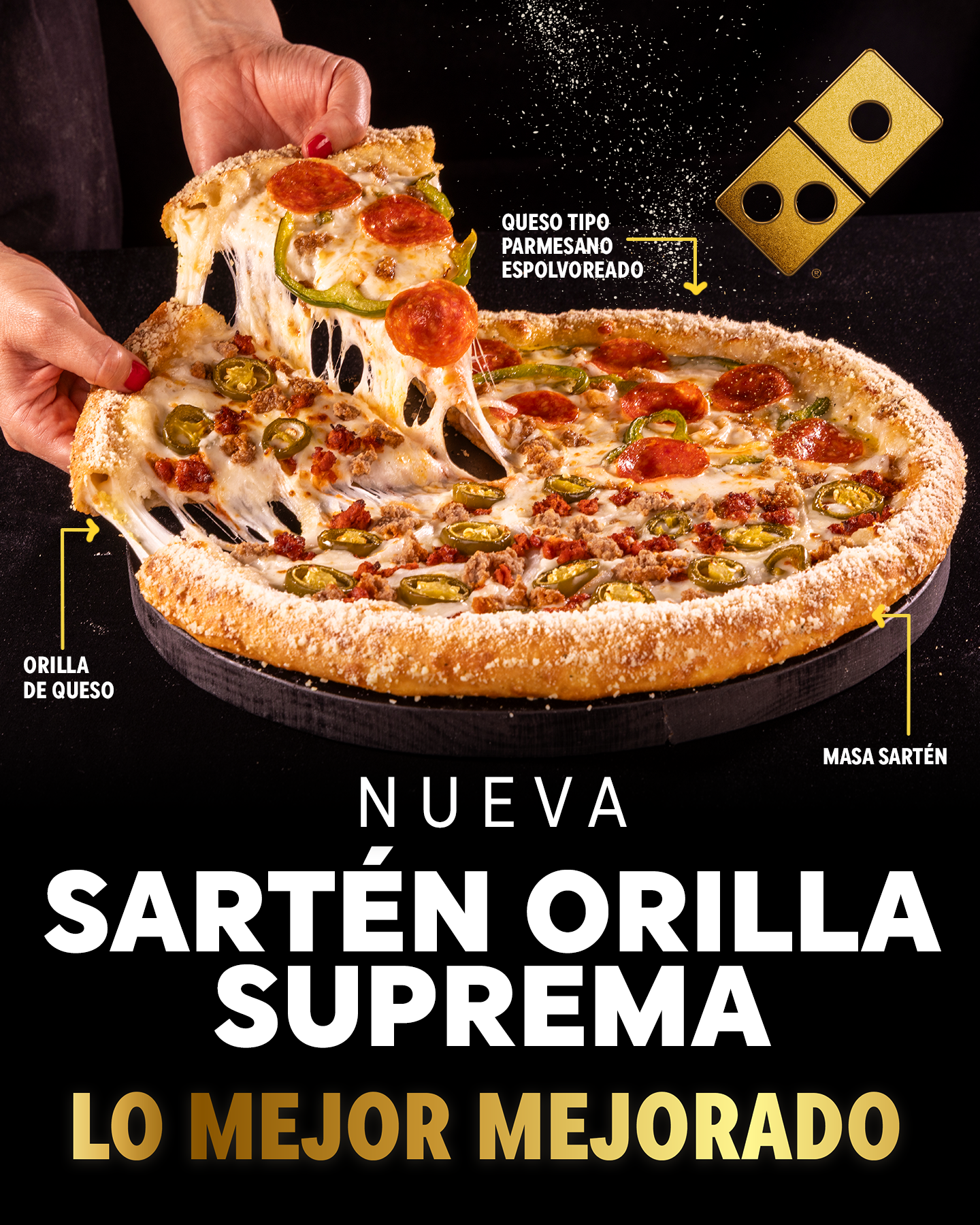 Domino's Mx Facebook ad