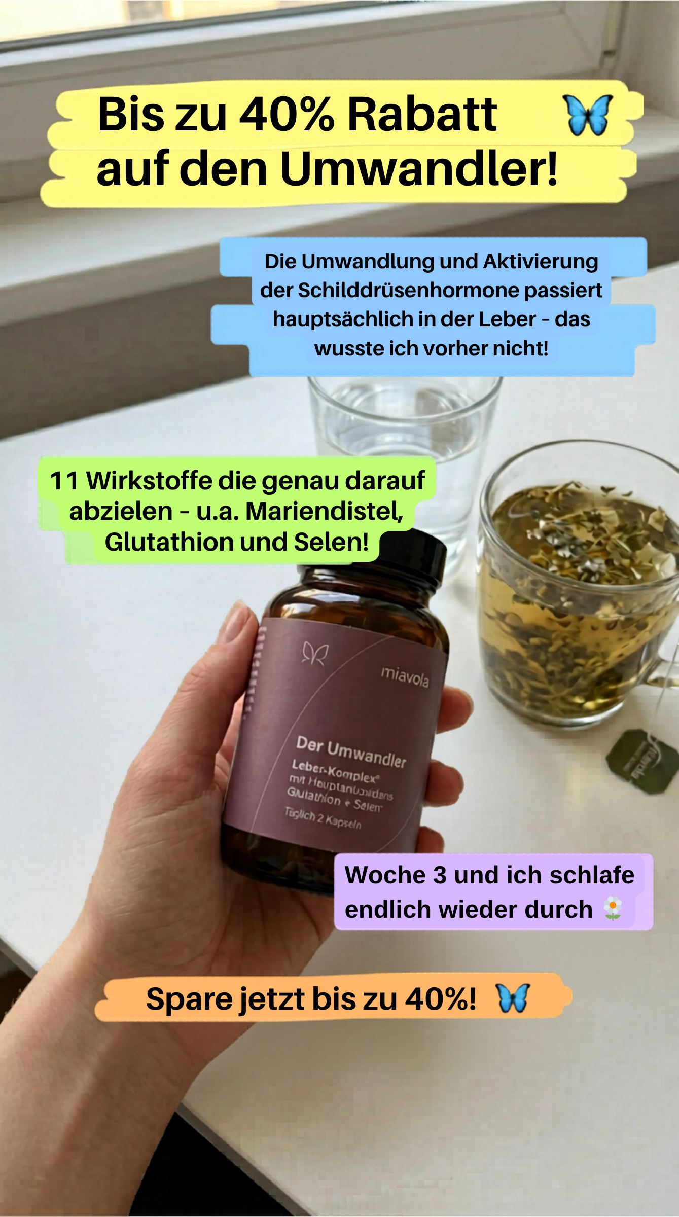 Mission Schilddrüse Facebook ad