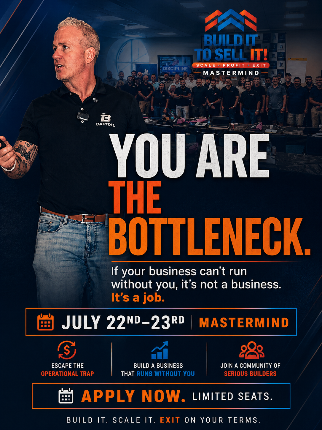 Lance Bachmann Facebook ad: Contractors Growth Mastermind