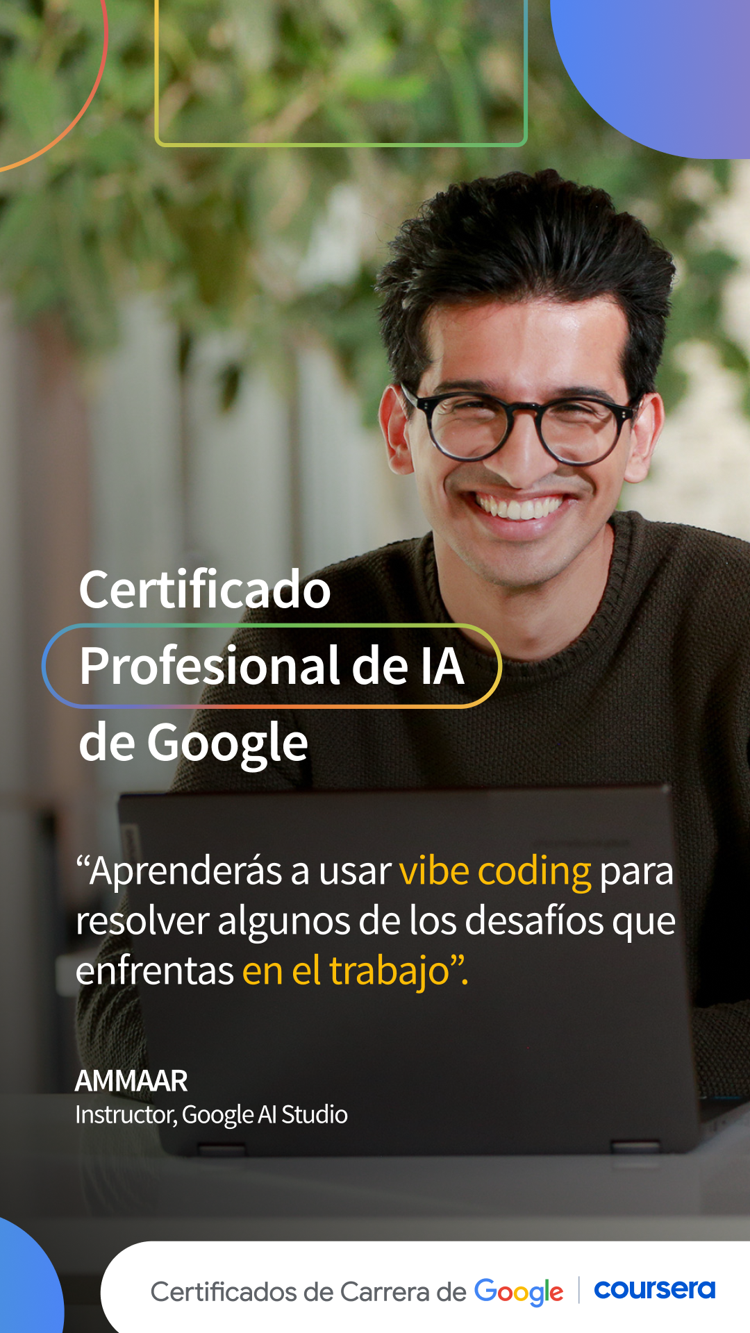 Coursera Facebook ad