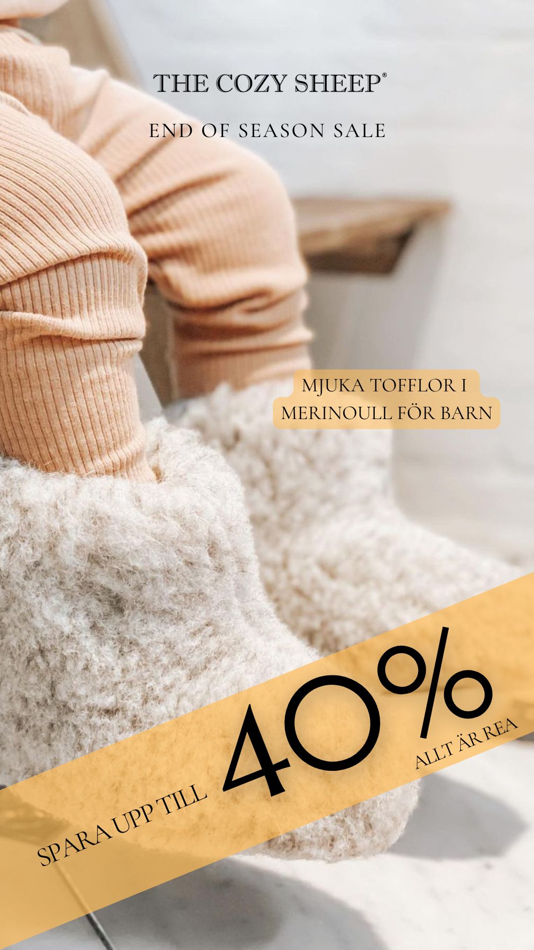 The Cozy Sheep Facebook ad