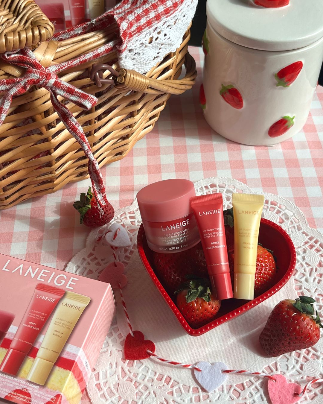 LANEIGE Canada Facebook ad: A berry sweet lip set to keep your…