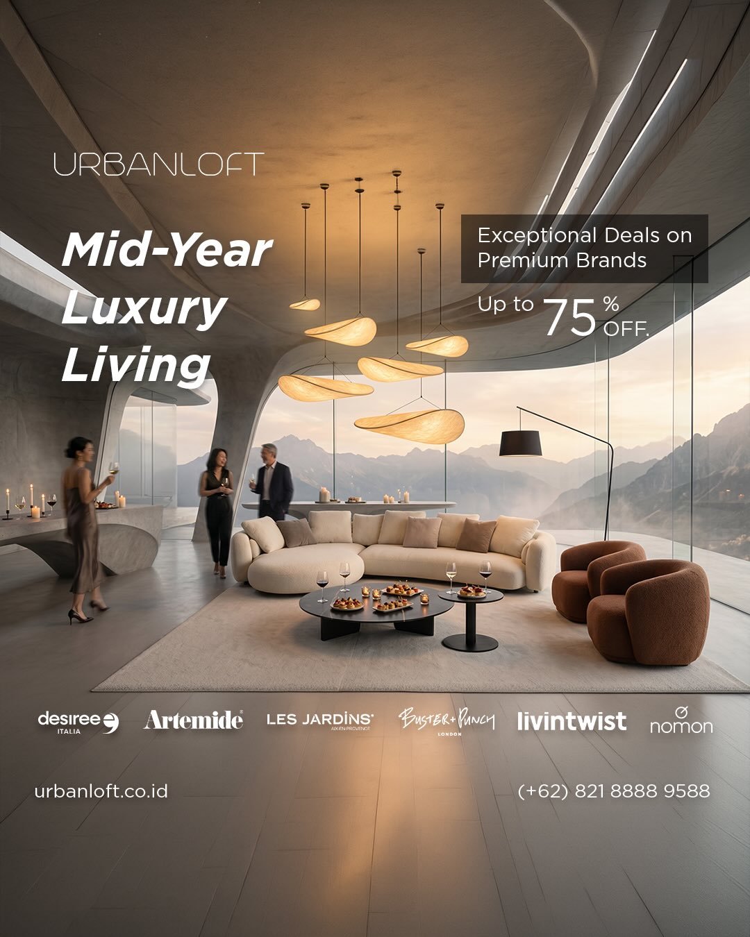 Urbanloft Facebook ad: Mid-Year Luxury Living Has Arrived